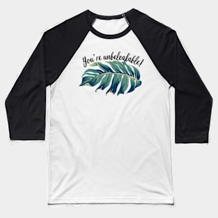 You’re unbeleafable! Funny Plant lovers Pun Baseball T-Shirt